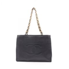 シャネル CHANEL ショルダーバッグ パリハンブルク A57868 ネイビー