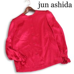 ジュンアシダ シルク100% ブラック 上質 長袖シャツ【M】 - メルカリ