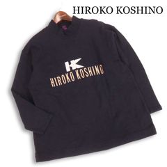 HIROKO KOSHINO ヒロココシノ 80s~90s ビンテージ♪ 通年 ロゴ刺繍 