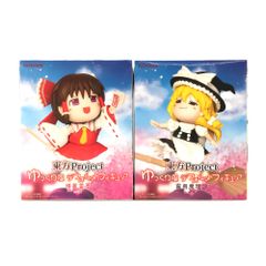 東方Project ゆっくり風デフォルメフィギュア 魔理沙 霊夢 - メルカリ
