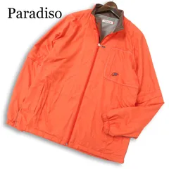 Paradiso パラディーゾ ゴルフ 通年 袖着脱可★ ウィンドブレーカー ジャケット ブルゾン Sz.LL メンズ 大きいサイズ