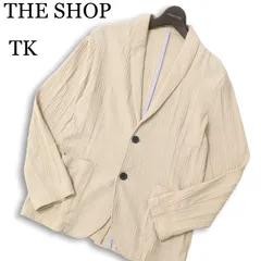 THE SHOP TK タケオキクチ 通年★ ショールカラー カーディガン ジャケット Sz.M メンズ