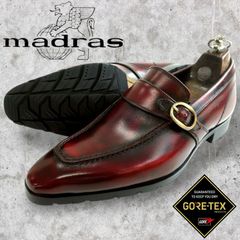 未使用品☆マドラス☆革靴☆ブラウン☆本革☆ストレートチップ☆本革