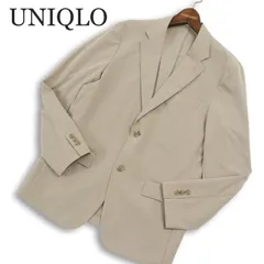 23SS★ UNIQLO ユニクロ 通年 感動ジャケット★ 2B テーラード ジャケット Sz.M メンズ ベージュ