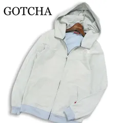 GOTCHA ガッチャ 通年 ロゴ刺繍★ フルジップ パーカー Sz.XS メンズ サーフ