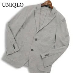 UNIQLO ユニクロ 通年 SLIM FIT★ コンフォート テーラード ジャケット Sz.S メンズ 灰 グレー