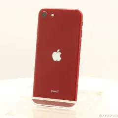 ソフマップ 〔中古品〕 iPhone SE 第3世代 64GB プロダクトレッド MMYE3J／A SIMフリー【349】