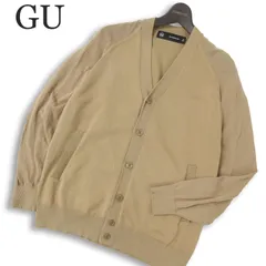 24SS★ GU × UNDERCOVER ジーユー アンダーカバー 通年 シアー コンビネーション ニット カーディガン 羽織り Sz.M メンズ