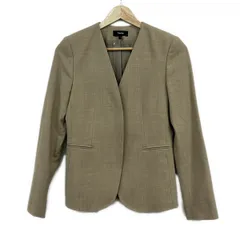 theory(セオリー) ジャケット サイズ0 XS レディース美品  - ベージュ 長袖/秋/冬