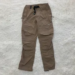 mont-bell ナイロンパンツ／ クライミングパンツ Sサイズ ベージュ アウトドア 軽量  穴あきありのサムネイル