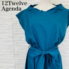 12Twelve Agenda トゥエルブアジェンダ ワンピース ブルー系 M 0279Kのサムネイル