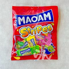 MAOAM Stripes Berries & Cream Geschmack - メルカリ