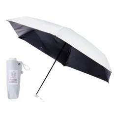 kowaza 折りたたみ傘 手開き 遮光100% 遮熱 UVカット 日傘 晴雨兼用 コワザ 簡単開閉 無地 畳みやすい urawaza メンズ レディース 親骨50cm 30287 ライトグレー 今田美桜 アンバサダー [ライトグレー]