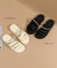 ストラップサンダル ミュールサンダル ベルトサンダル クロスベルト スリッパサンダル フラットサンダル 厚底 美脚 疲れにくい コンフォート 痛くない レディース 夏 海 旅行 リゾート カジュアル 韓国ファッション靴 M0317-LY4Y-1