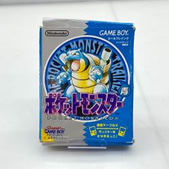 極美品完品》ポケットモンスター 青 ゲームボーイ - メルカリ