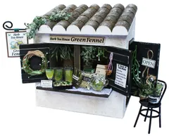 【新品・送料無料】ビリーの手作りドールハウスキット コテージキット 「 ハーブティーショップ 」 【組み立て12分の1工作模型 1/12ミニチュア 手芸】