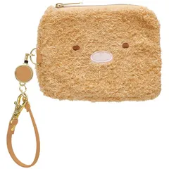 【新品・送料無料】すみっコぐらし ぬいぐるみリール付パスケース (とんかつ) PB72603