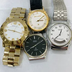 A【まとめ売り】SEIKO セイコー4120-8010 MARC JACOBS マークバイマーク・ジェイコブス VINTAGE 1982's CASIO カシオ AQ-305 アラームクロノグラフ ミラショーン 6031-L15316 クオーツ