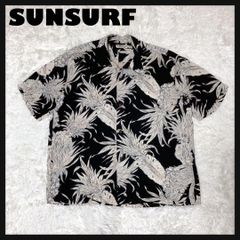 美品SUN SURFサンサーフ東洋エンタープライズ長袖アロハシャツ