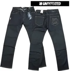 UNDEFEATED アンディフィーテッド メンズ デニム ジーンズ ud002 インディゴブラック 30インチのみ　ウエスト82cmぐらい限定　海外正規輸入品(新品未使用)ud002のサムネイル