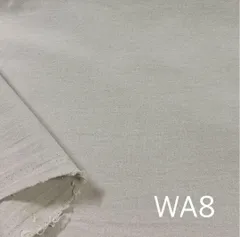 生地 ワッシャー中厚手 WA8ライトパールグレー 長さ2ｍ幅1.3ｍ