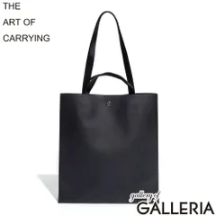 THE ART OF CARRYING トートバッグ メンズ レディース ジアートオブキャリング スリム 軽量 軽い 防水性 TPU ペーパーバッグ 2ハンドル 肩掛け 手持ち A4 PAPER E 225500213 BLACKのサムネイル