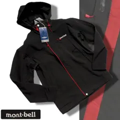 新品正規 mont-bell モンベル 海外限定 防水・防汚 Colin ソフトシェル ジャケット メンズ95(M) ブラック(BLACK) FMJW202