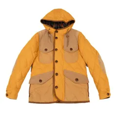 ジュンヤワタナベマン コムデギャルソンJUNYA WATANABE MAN COMME des GARCONS ×デュベティカDUVETICA キルティングダウンフードジャケット オレンジ茶XSのサムネイル