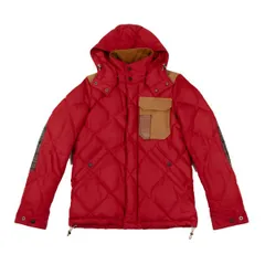ジュンヤワタナベマン コムデギャルソンJUNYA WATANABE MAN COMME des GARCONS ×デュベティカDUVETICA キルティングダウンフード着脱ジャケット 赤他XSのサムネイル