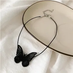 バタフライチョーカー 蝶々 アクセサリー ネックレス ペンダント920050F