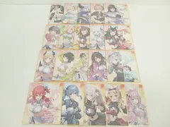 hololive ホロライブ 6th fes. Color Rise Harmony メッセージ色紙 20枚 まとめ売り 星街すいせい さくらみこ 白神フブキ 大神ミオ 大空スバル 天音かなた 博夜こより 儒鳥風亭らでん [MB-6800]