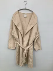 NANO-UNIVERSE ナノユニバース ノーカラーコート F ベージュ