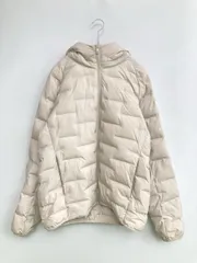UNIQLO ユニクロ ダウンジャケット/コート L ベージュ