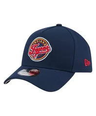 ニューエラ メンズ アクセサリー 帽子 ロゴ New Era Mens Navy Indiana Fever Core Logo AFrame 9FORTY Adjustable Hat Navy ネイビー