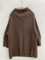 FRAY I.D フレイアイディー ニット/セーター F ブラウン ウール・ニット ナイロン 無地 タートルネック/ハイネック 長袖 ロング丈