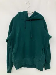 UNIQLO U ユニクロユー パーカー S グリーン スウェット 無地 プルオーバー 長袖