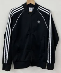 adidas アディダス ジャージ メンズ L 黒 ブラックCW1256 トラックジャケット トラックトップ トレフォイル