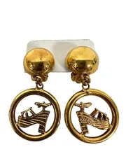 【中古】Salvatore Ferragamo フェラガモ アクセサリー イヤリング ヒールモチーフ ヴィンテージ レディースアクセサリー＿セルモアから出品＿s-0225-r25のサムネイル