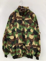 polarfleece ブルゾン M その他 カモフラージュ柄 ミドル丈 フードなし ジップアップ