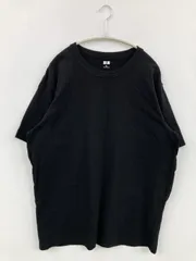 UNIQLO U ユニクロユー Tシャツ/カットソー XL ブラック