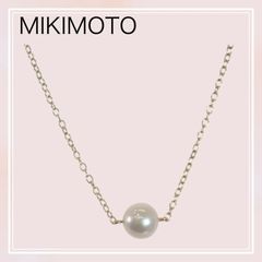 コットンパールの一粒ネックレス ハンドメイド 570 - メルカリ