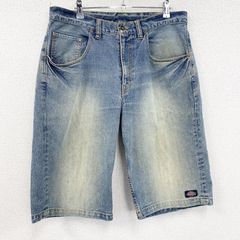 古着 used　Dickies　ディッキーズ　デニムハーフパンツ/ショートパンツ　インディゴ　XLサイズ