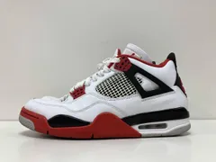 NIKE ナイキ AIR JORDAN 4 RETRO OG FIRE RED 2020 エアジョーダン4 レトロ オージー ファイアー レッド スニーカー 29cm ホワイト レッド