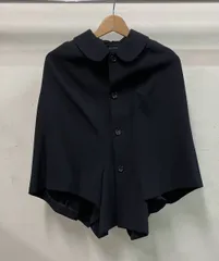 COMME des GARCONS コムデギャルソン ウールナイロンギャバ 95AW コレクション ジャケット GJ-040080 サイズ不明 ブラック 毛100%