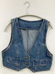 ベスト L ブルー