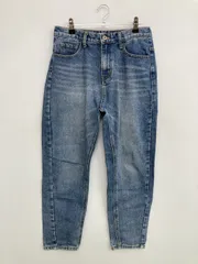 CLASSICAL ELF クラシカルエルフ デニムパンツ XXL ブルー クロップド・半端丈 無地 スタンダード テーパード レギュラー ヴィンテージ