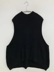 LASUD ベスト 9号 ブラック 無地