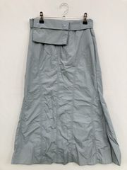 LAGUA GEM ラグアジェム ロングスカート S スカイブルー