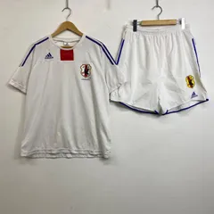 adidas アディダス セットアップ 上下 JFA ゲームシャツ XO ショーツ XL 日本代表 2009年 ユニフォーム サッカー football ホワイト系 XL C593