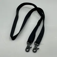 KO3943□ ポーター タンカー ショルダーストラップのみ ブラック 72-126ｃｍ 幅1.8ｃｍ